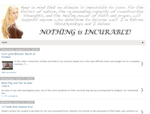 Tablet Screenshot of nothing-is-incurable.com